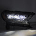 AlphaRex 880124 LED Projector Headlights in Black - Truck Part Superstore