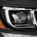 AlphaRex 880124 LED Projector Headlights in Black - Truck Part Superstore