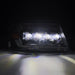 AlphaRex 880128 LED Projector Headlights in Black - Truck Part Superstore