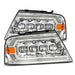 AlphaRex 880129 LED Projector Headlights in Chrome - Truck Part Superstore