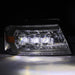 AlphaRex 880129 LED Projector Headlights in Chrome - Truck Part Superstore