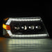 AlphaRex 880130 LED Projector Headlights in Alpha-Black - Truck Part Superstore