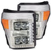 AlphaRex 880148 LED Projector Headlights in Chrome - Truck Part Superstore
