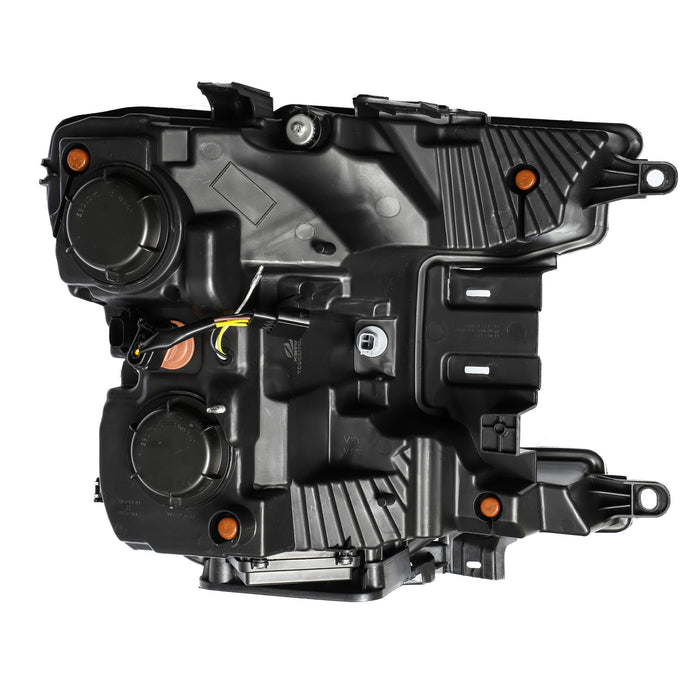 AlphaRex 880165 LED Projector Headlights in Alpha- Black - Truck Part Superstore