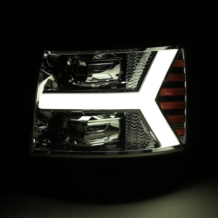 AlphaRex 880222 Luxx-Series Projector Headlights - Truck Part Superstore