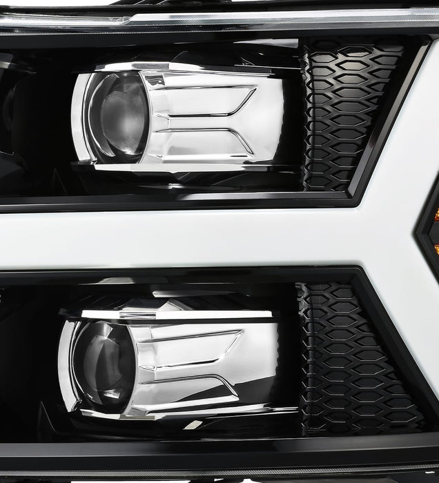AlphaRex 880223 Luxx-Series Projector Headlights - Truck Part Superstore