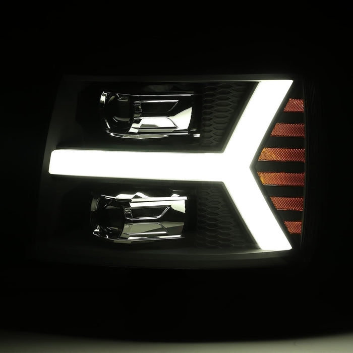 AlphaRex 880223 Luxx-Series Projector Headlights - Truck Part Superstore