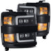 AlphaRex 880229 LED Projector Headlights in Jet Black - Truck Part Superstore