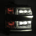 AlphaRex 880229 LED Projector Headlights in Jet Black - Truck Part Superstore