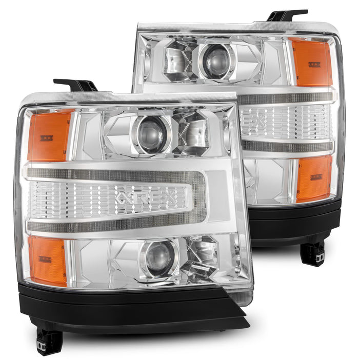 AlphaRex 880235 Luxx-Series Projector Headlights - Truck Part Superstore
