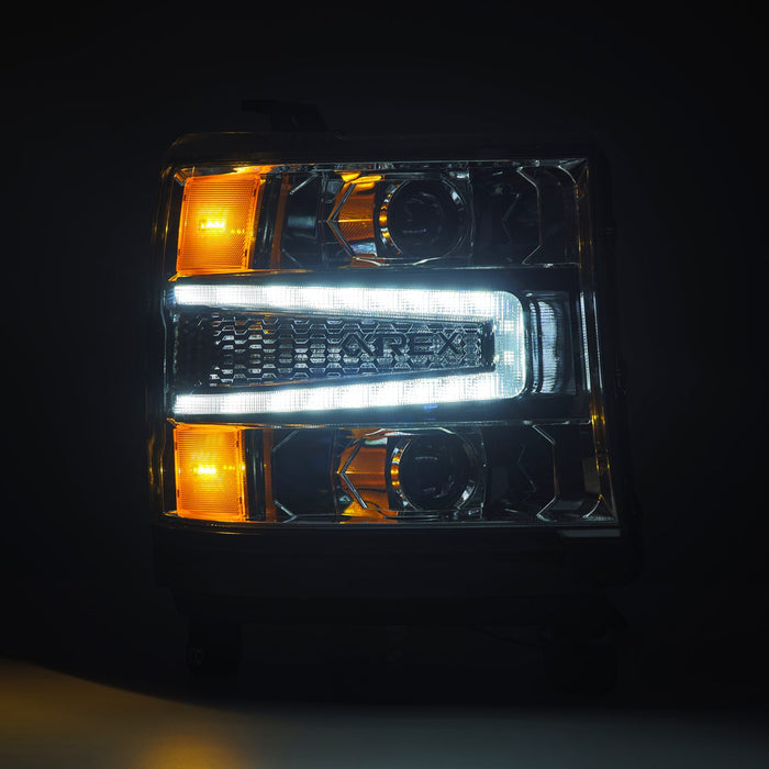 AlphaRex 880235 Luxx-Series Projector Headlights - Truck Part Superstore