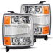 AlphaRex 880240 LED Projector Headlights in Chrome - Truck Part Superstore