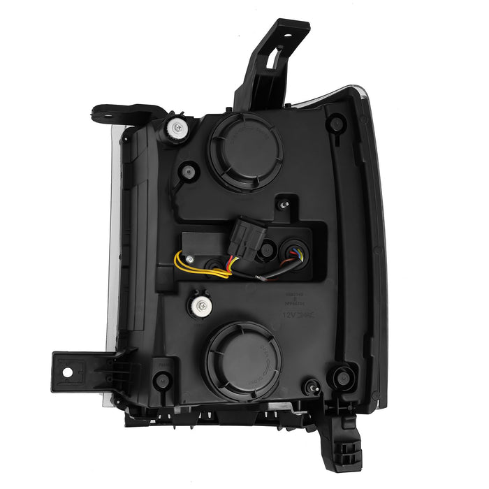 AlphaRex 880241 LED Projector Headlights in Alpha-Black - Truck Part Superstore