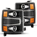 AlphaRex 880242 Luxx-Series Projector Headlights - Truck Part Superstore