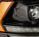 AlphaRex 880520 LED Projector Headlights in Alpha- Black - Truck Part Superstore