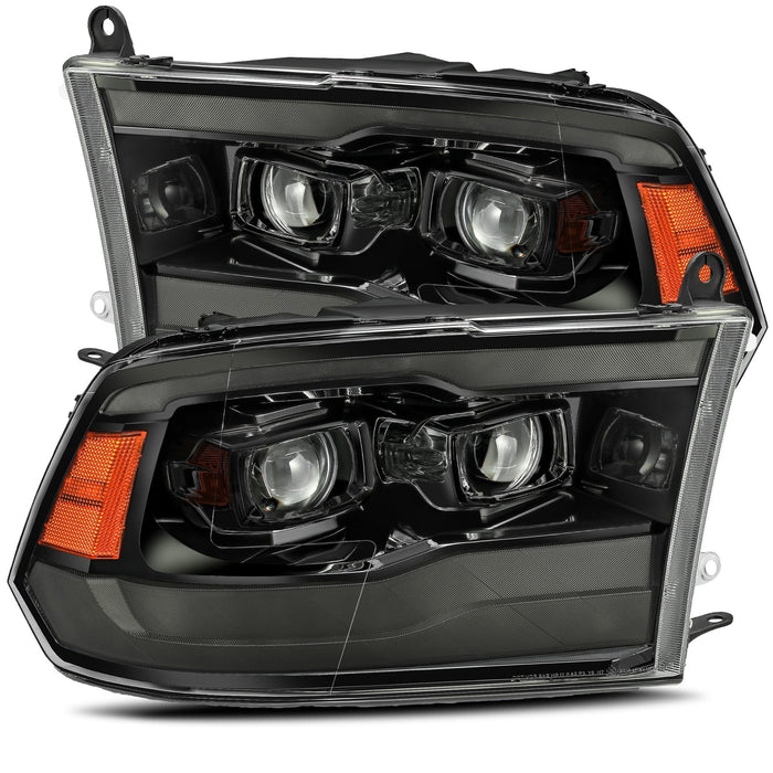 AlphaRex 880542 Projector Headlights Alpha-Black - Truck Part Superstore