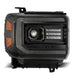 AlphaRex 880612 Projector Headlights Alpha-Black - Truck Part Superstore