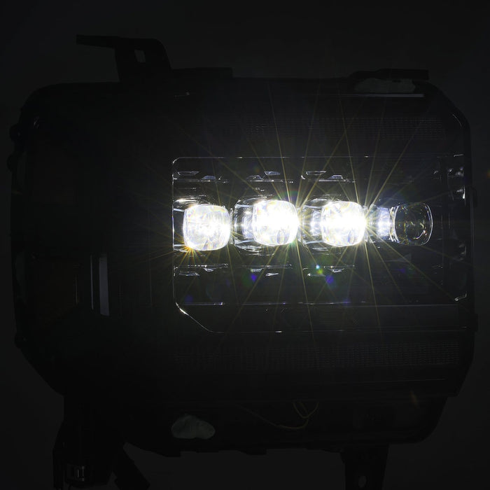 AlphaRex 880616 LED Projector Headlights in Alpha-Black - Truck Part Superstore