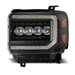 AlphaRex 880617 LED Projector Headlights in Black - Truck Part Superstore