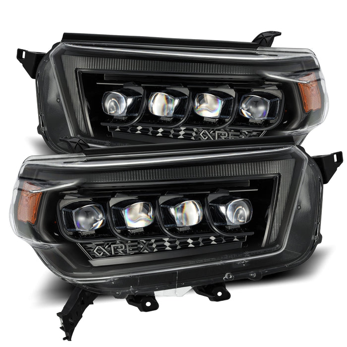 AlphaRex 880758 LED Projector Headlights in Alpha-Black - Truck Part Superstore