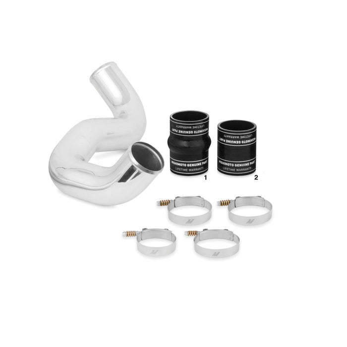 Mishimoto MMICP-F2D-03CN Ford 6.0L Powerstroke Cold-Side Intercooler Pipe and Boot Kit, Custom Color - Truck Part Superstore