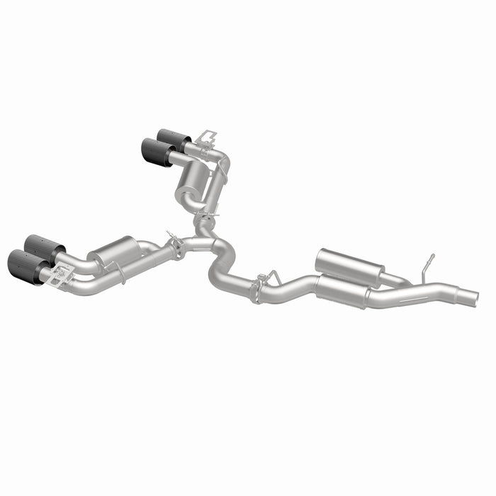 MagnaFlow Exhaust Products 19617 NEO Series Carbon Fiber Tips Cat-Back System - Truck Part Superstore