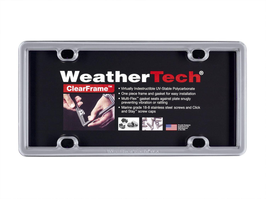 Weathertech 8ALPSS1 StainlessFrame, Mirror Polished - Truck Part Superstore
