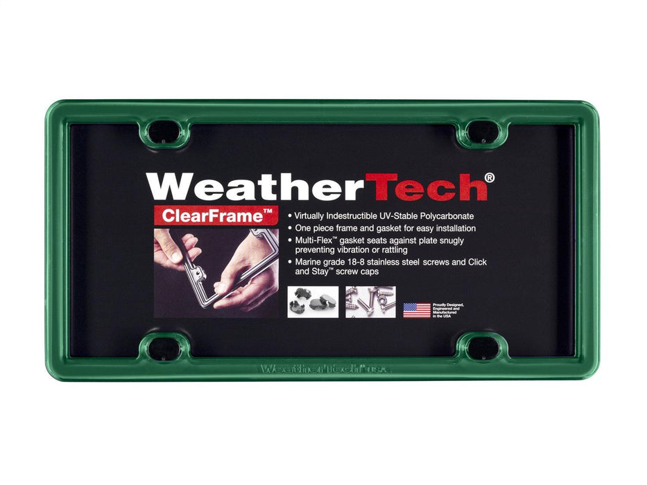 Weathertech 8ALPCF18 ClearFrame, Green - Truck Part Superstore