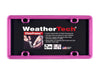 Weathertech 8ALPCF3 ClearFrame, Hot Pink - Truck Part Superstore
