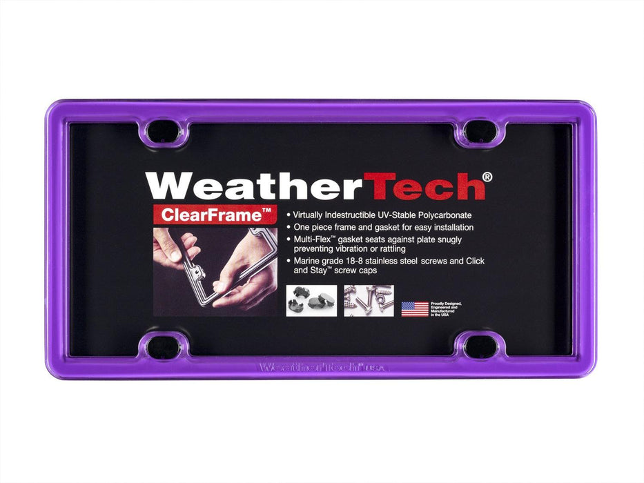 Weathertech 8ALPCF5 ClearFrame, Purple - Truck Part Superstore