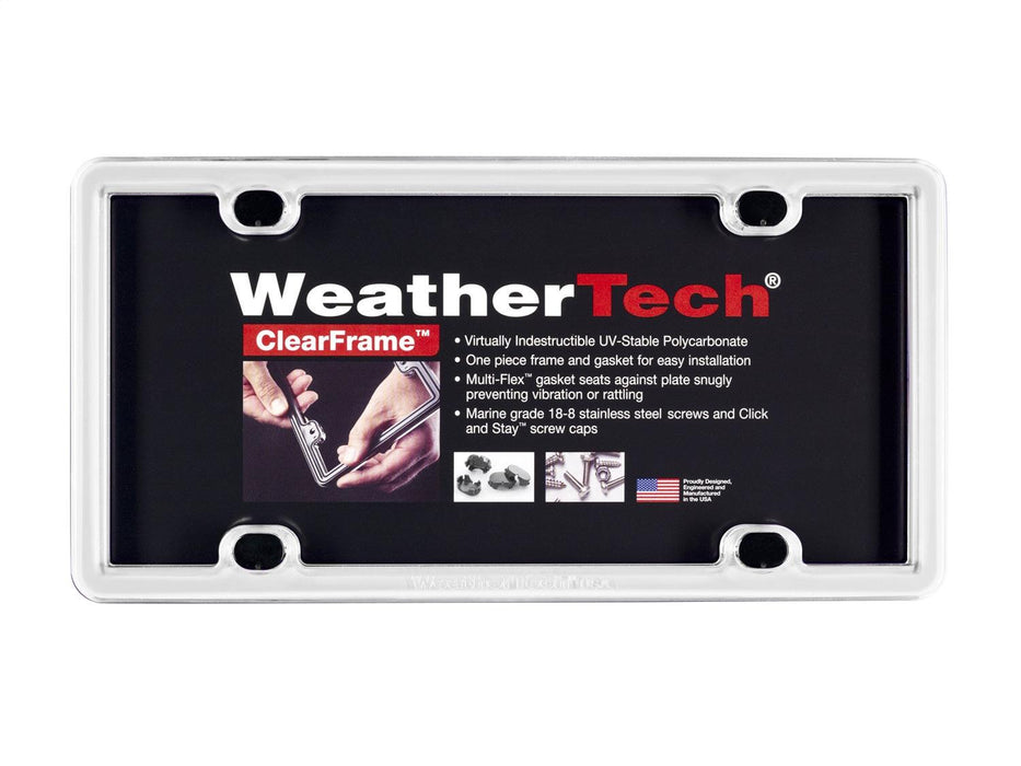 Weathertech 8ALPCF8 ClearFrame, White - Truck Part Superstore