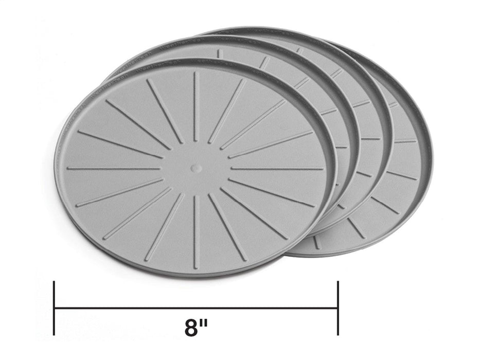 Weathertech 8A8CSTGR Round Coaster Set - Truck Part Superstore