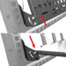 Go Rhino 5950115T Convenient fold down table and accessory mounting solution  for XRS Xtreme Rack - Truck Part Superstore