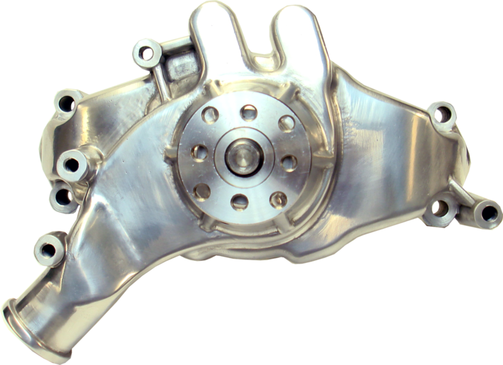 ProForm 68240 Engine Water Pump Mechanical Long Style High Flow Model Polished BB Chevy Proform - Truck Part Superstore