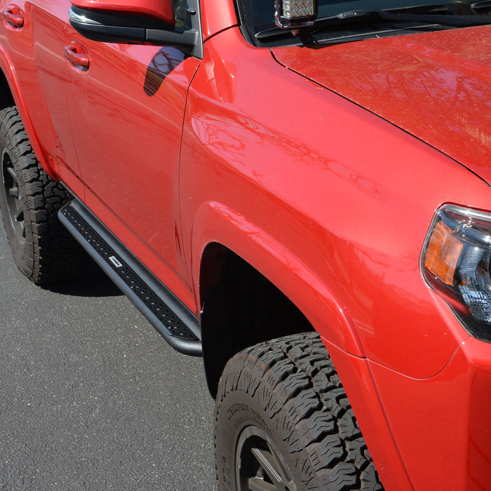 Go Rhino FSDSS4425T Strong steel side steps doubles as a slider to protect rocker panel - Truck Part Superstore