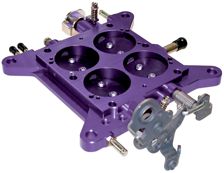 ProForm 67148 Carburetor Throttle Base Plate 4160 Model For 750 CFM Vacuum Secondary Carb Billet Aluminum Proform - Truck Part Superstore