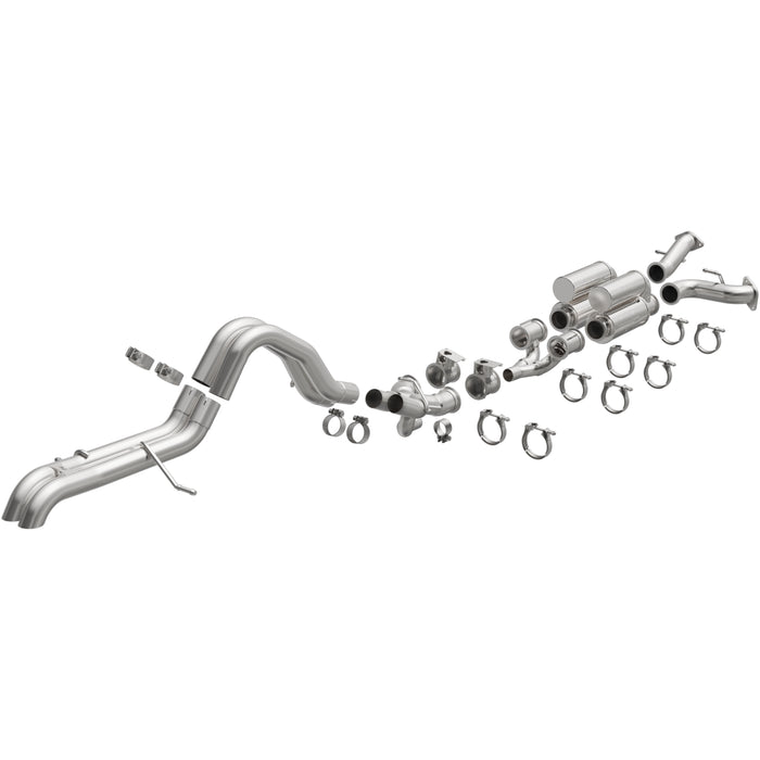 MagnaFlow Exhaust Products 19619 Overland Series Stainless Cat-Back System - Truck Part Superstore