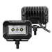 Go Rhino 751003023FBS Bright Series Lights - Pair of 3x2 Rectangle Flood Light Kit - Truck Part Superstore