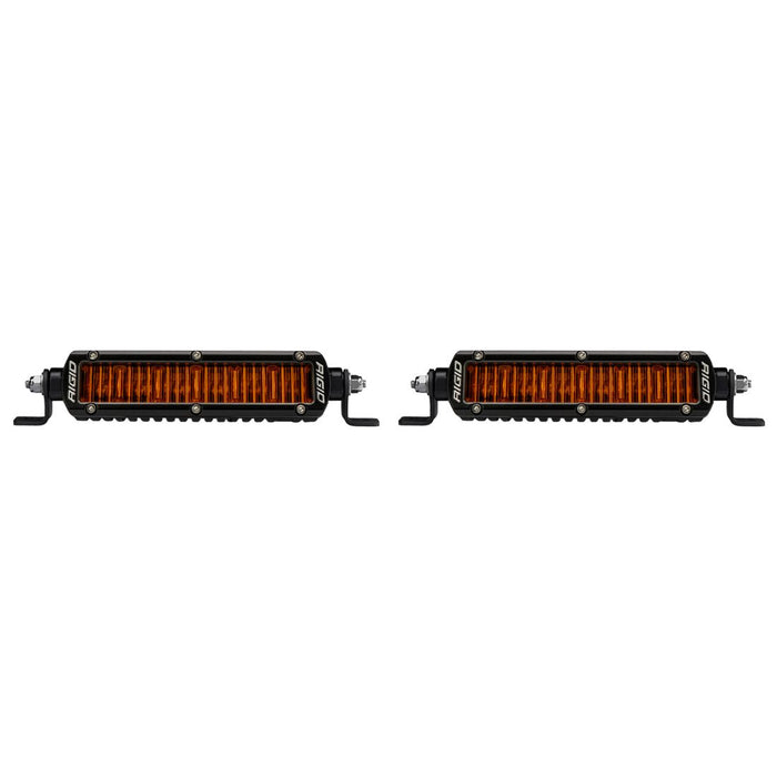 Rigid Industries 906705 SR-Series SAE 6 Inch with Amber PRO Lens Pair Rigid Industries - Truck Part Superstore