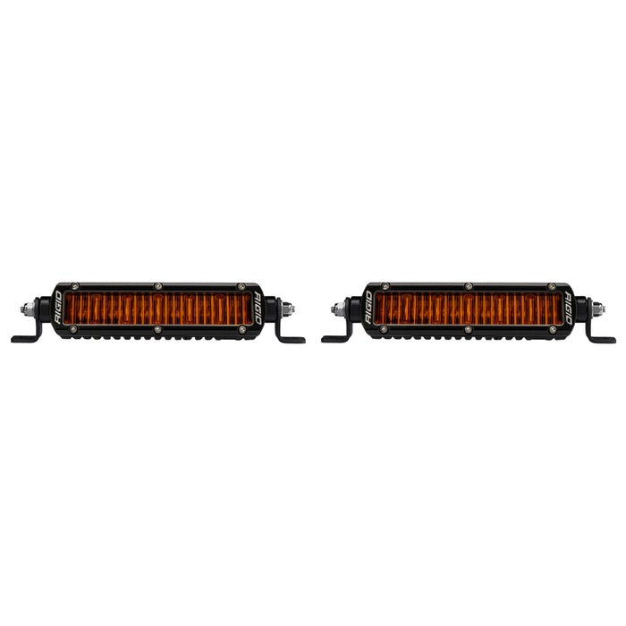 Rigid Industries 906705 SR-Series SAE 6 Inch with Amber PRO Lens Pair Rigid Industries - Truck Part Superstore