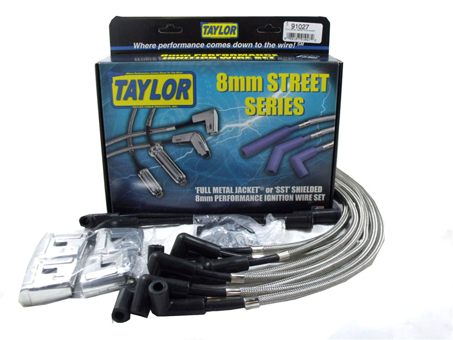 Taylor Cable 91027 Full Metal Jacket Ignition Wire Set - Truck Part Superstore
