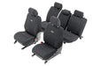 Rough Country 91052 Seat covers FR and RR Crew Cab Toyota Tacoma 2WD/4WD (05-15) Rough Country - Truck Part Superstore