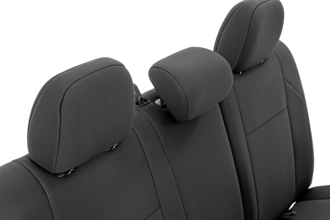 Rough Country 91052 Seat covers FR and RR Crew Cab Toyota Tacoma 2WD/4WD (05-15) Rough Country - Truck Part Superstore