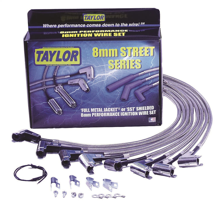Taylor Cable 91059 Full Metal Jacket Ignition Wire Set - Truck Part Superstore
