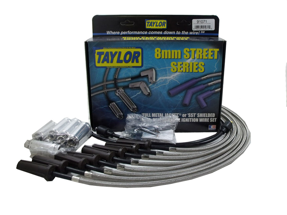 Taylor Cable 91071 Full Metal Jacket Ignition Wire Set - Truck Part Superstore