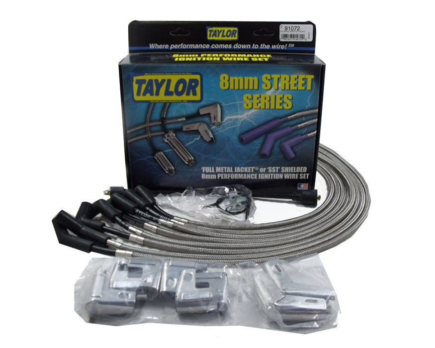 Taylor Cable 91072 Full Metal Jacket Ignition Wire Set - Truck Part Superstore