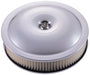 ProForm 66809 Engine Air Cleaner Assembly 14 Inch Diameter Alunimum Clear Anodized Paper Filter Proform - Truck Part Superstore