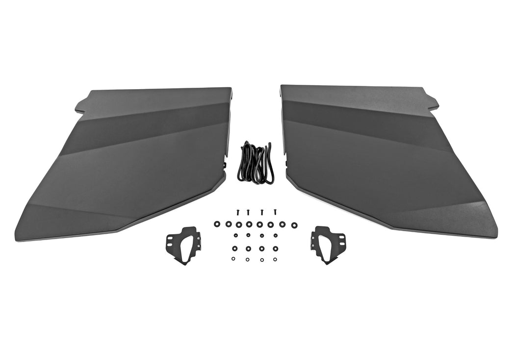 Rough Country 93121 Aluminum Lower Half Doors Rear Polaris RZR XP 4 1000 (14-21) Rough Country - Truck Part Superstore