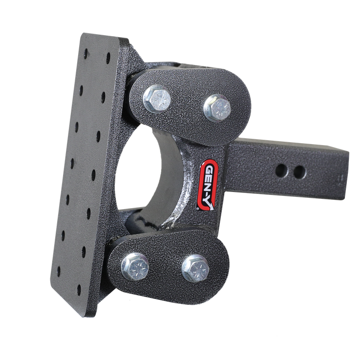 GEN-Y Hitch GH-1101 The BOSS TORSION-FLEX Pintle Plate 2.5" Shank 5.5" Drop 1.7K TW 16K Hitch - Truck Part Superstore