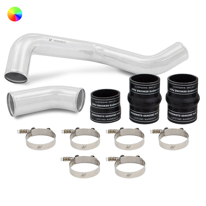 Mishimoto MMICP-DMAX-17HN Hot-Side IC Pipe & Boot Kit, fits 6.6L Duramax L5P '17-'19, Custom Color - Truck Part Superstore